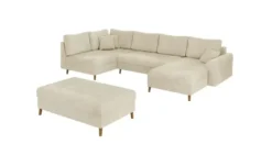 S-STYLE Wohnlandschaft mit Hocker Trygve