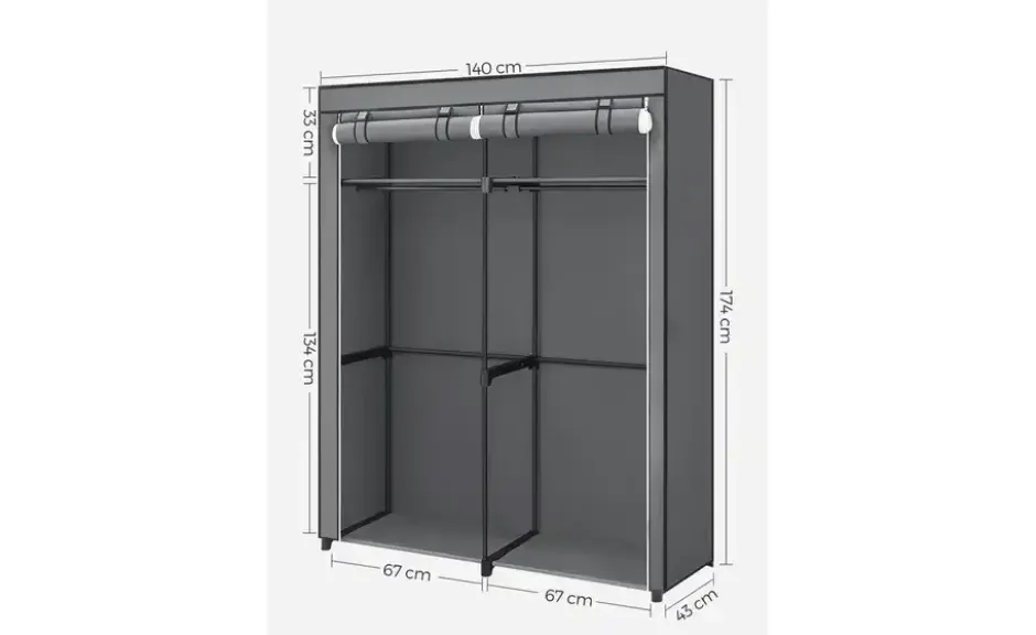 Stoffschrank