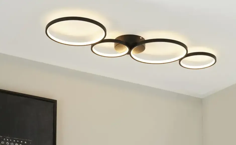 Trio LED Deckenleuchte 4-flammig