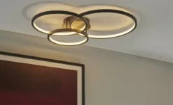 Trio LED Deckenleuchte 3-flammig