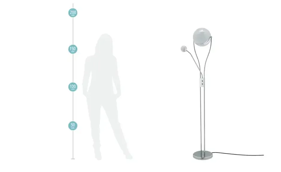 Trio LED-Fluter mit Arm
