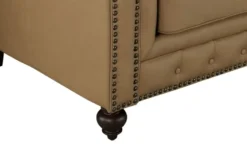 uno Ledersessel Chesterfield