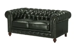 uno Ledersofa Chesterfield