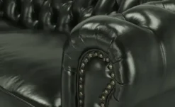 uno Ledersofa Chesterfield