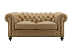 uno Ledersofa Chesterfield