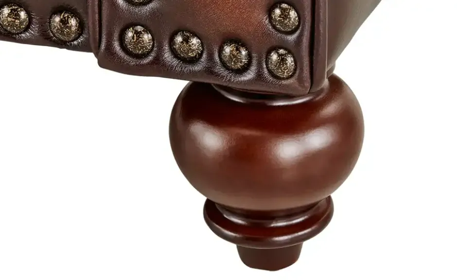 uno Ledersofa Chesterfield