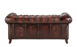 uno Ledersofa Chesterfield