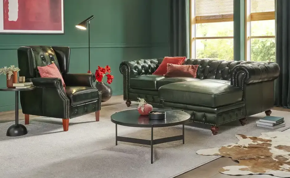 uno Relaxsessel Chesterfield