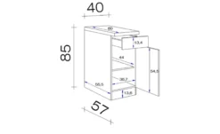 Unterschrank Mol