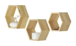 Wandregal 3er-Set