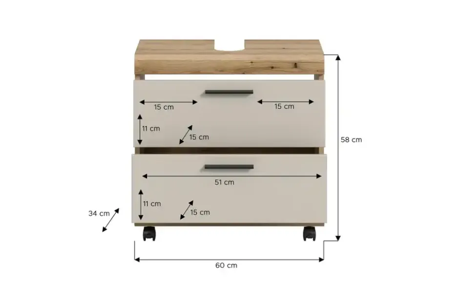 Waschbeckenunterschrank