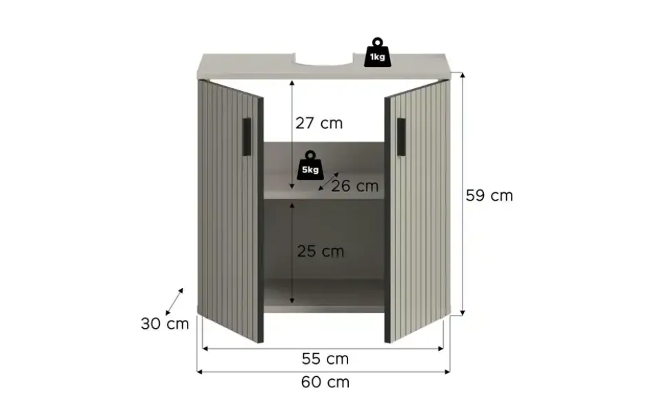 Waschbeckenunterschrank
