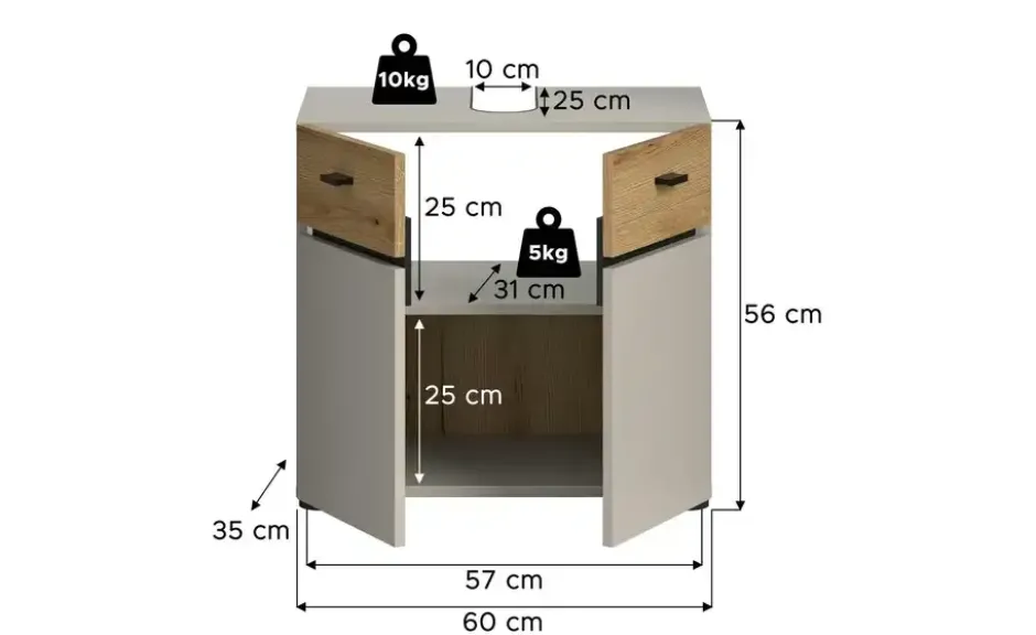 Waschbeckenunterschrank