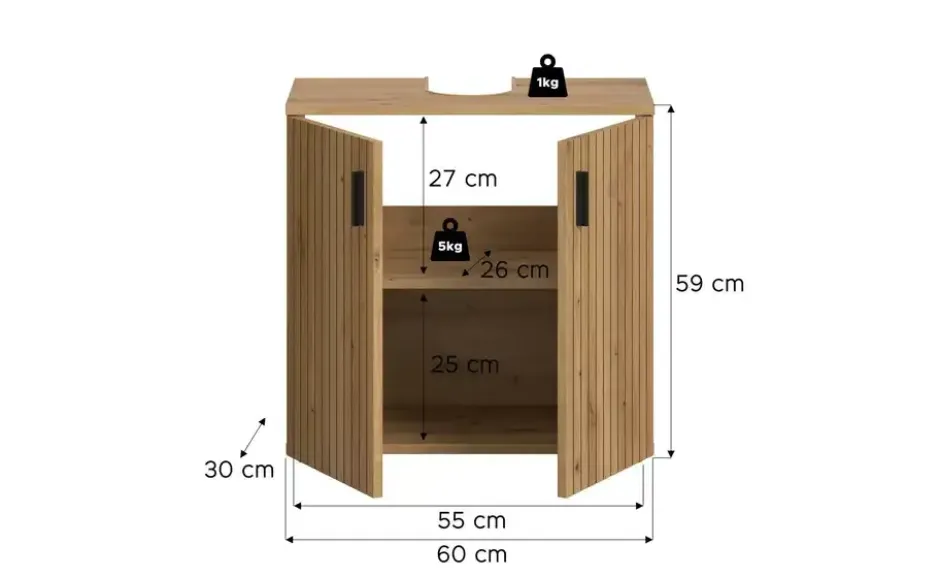 Waschbeckenunterschrank