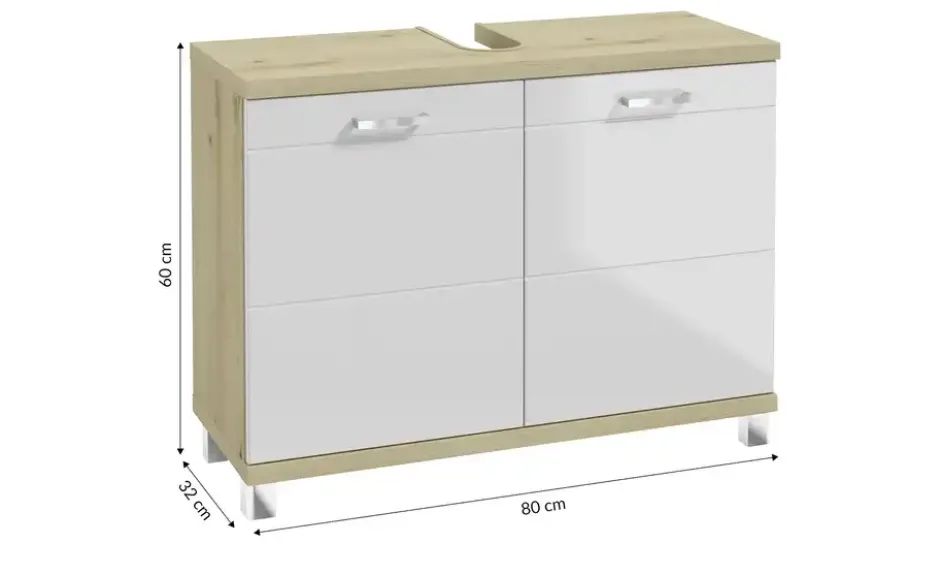 Waschbeckenunterschrank Nusa