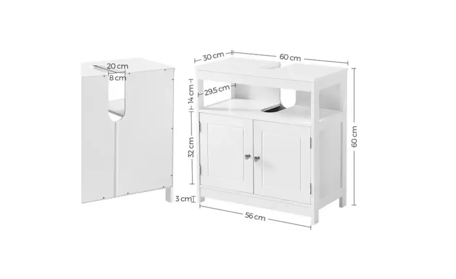 Waschbeckenunterschrank Pataye