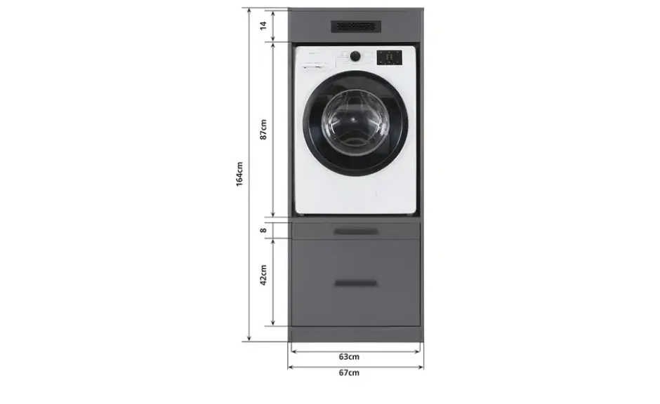 Waschmaschinenschrank