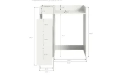 Waschmaschinenschrank
