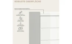 Waschmaschinenumbauschrank SCHLOONSEE, Breite 63cm, für Waschmaschine & Trockner, 2 Türen, MDF-Front in verschiedenen Farben, Überbauschrank, Umbauschrank, Badschrank Schloonsee